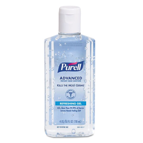 GOJO 9651-24 PURELL INSTANT HAND SANITZR 4 OZ BTL 24/CS