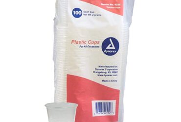 4255 DYNAREX DRINKING CUPS PLASTIC, 5 OZ, , CS2500