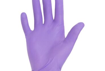 HALYARD HEALTH 14262 HALYARD GLOVE NITRILE XTRA ST PURP LG CS400