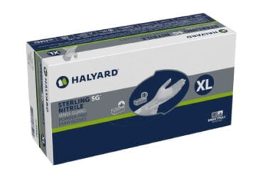 HALYARD 41662 NONSTERILE NITRILE EXAM GLOVES, WHITE, SZ XL CS2300