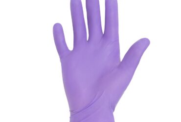 53433	HALYARD SAFESKIN DENTAL NITRILE GLOVES, PURPLE LG, CS10