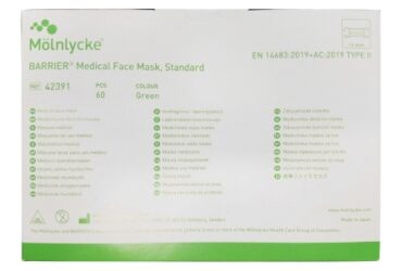 42391 MEDICAL FACE MASK, GREEN, CS600