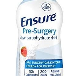 Ensure Pre-Surgery, Clear Carbohydrate Drink, Strawberry, 10 Fl Oz CS/12