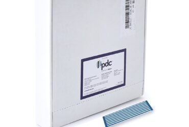 3000-13-PDR PDC I.D. BAND, SHORT STAY BLU (1000/BX)