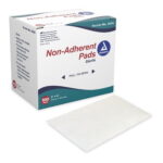 3434 DYNAREX NONADHERENT GAUZE PAD, STERILE, 3×4″ CS1200