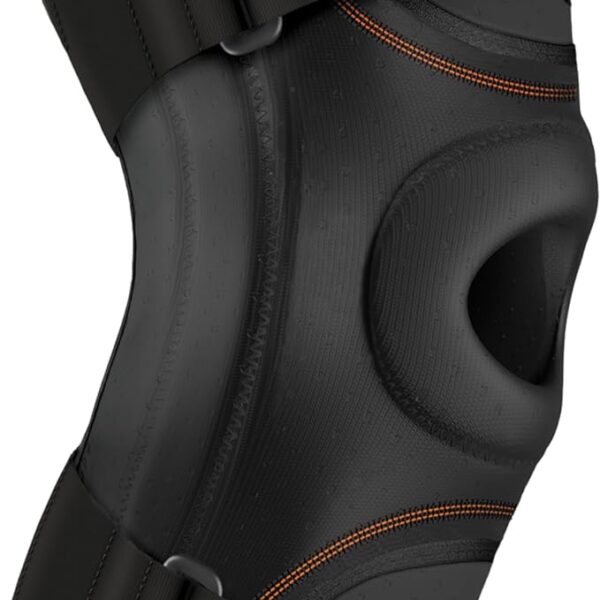 872-01-35 SHOCK DOCTOR KNEE SUPPORT WITH DUAL HINGES (BLACK, X-LARGE)