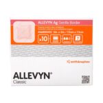 66800452 ALLEVYN AG GENTLE BORDER SILICONE GEL ADHESIVE SILVER CS40