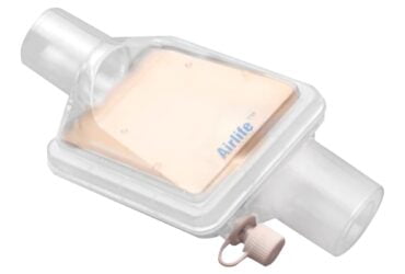 3005 VYAIRE AIRLIFE HYGROSCOPIC HEAT & MOISTURE EXCHANGER, 15/22M CS25