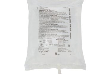 2D0737 VYAIRE STERILE WATER BAG, 2000 ML, INHALATION USP, 6/CS