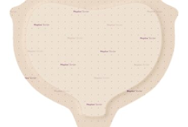 Mepilex Border Sacrum Self-Adherent Soft Silicone Foam Dressing 9-1/5″ x 9-1/5″