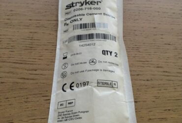 STRYKER 0206-716-000 Disposable Cement. Sculps
