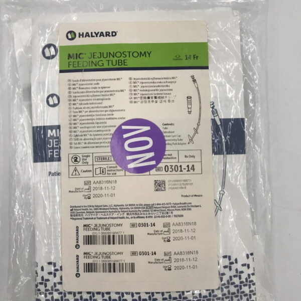 HALYARD Mic JeJunostomy Feeding Tube 0301-14