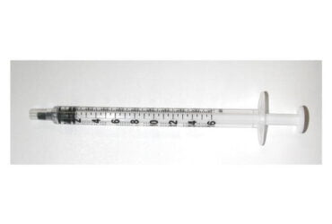 26045 EXEL TB SYRINGE, LUER SLIP, 1CC, 26GX3/8", LOWDEAD SP CS1000