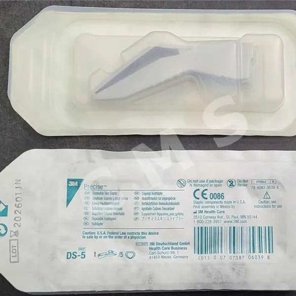 3M New Box of 12 Disposable Skin Stapler DS’5