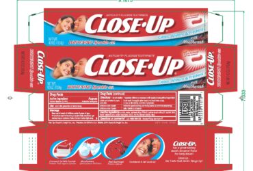 33200742425 CLOSE UP ULTRA CINNAMON GEL TOOTHPASTE 4OZ