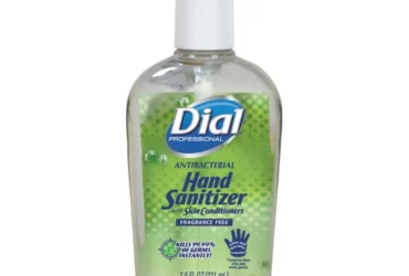 2340001585 DIAL INSTANT HAND SANITIZER W/MOISTURIZER, 7.5OZ