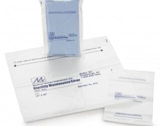 830 INTEPLAST SELF SEAL DUST COVER 16" x 22" CS/500