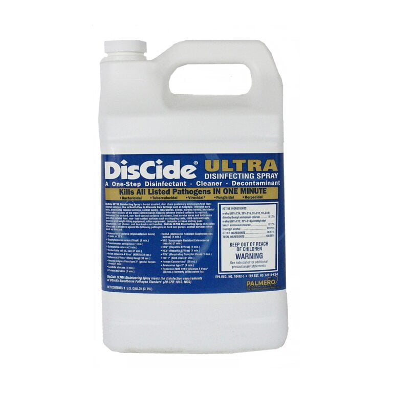 3565G PALMERO DISCIDE ULTRA SURFACE DISINFECTANT CLEANER LIQ. 1 GA