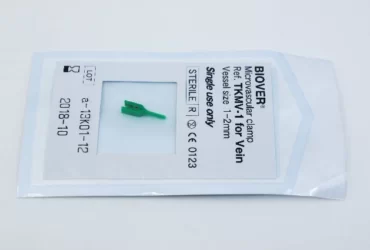 BIOVER Microvascular Clamp for Vein 1-2mm TKMV-1