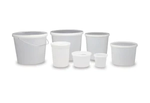 2735 INTEPLAST LAB CONTAINER W/LID, 168oz, CS25