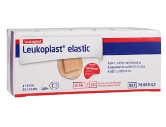 7645613	BSN LEUKOPLAST ELASTIC DRESSING, 1.25" OVAL, 100BX, CS1200