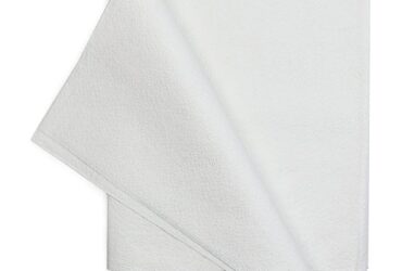 9810824	TIDI EVERYDAY 2-PLY DRAPE SHEET, WHITE, 40x48"