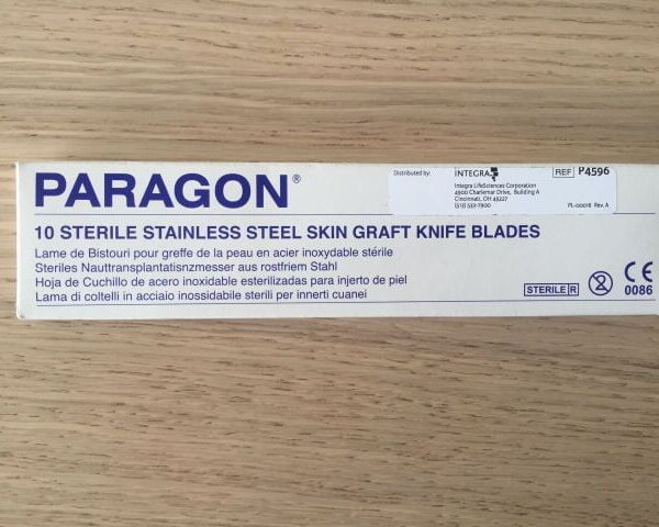 INTEGRA Paragon Skin Graft Knife Blade PS50