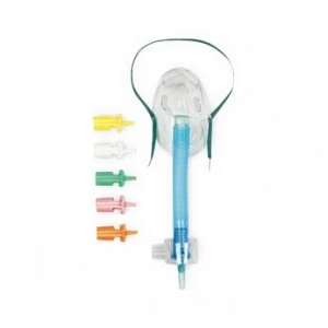 1255 VYAIRE AIRLIFE DUAL DIAL VENTURI OXYGEN MASK, ADULT, CS50 1255 VYAIRE AIRLIFE DUAL DIAL VENTURI OXYGEN MASK, ADULT, CS50