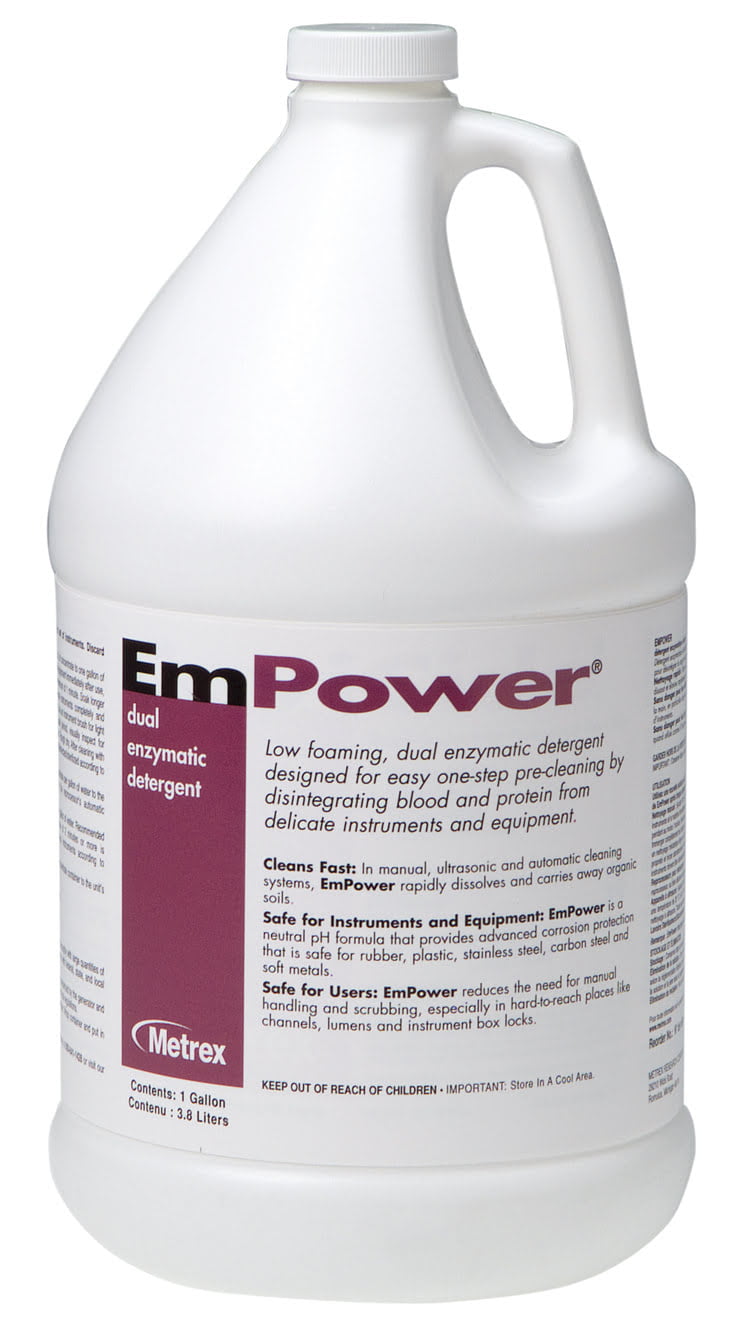 10-4150 METREX DISINFECTANT, EMPOWER DUAL ENZYMATIC, 5 GAL, CS/1