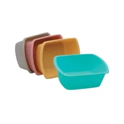 H360-10	INTEPLAST RECTANGULAR WASHBASIN, MAUVE, 6 Q, CS50