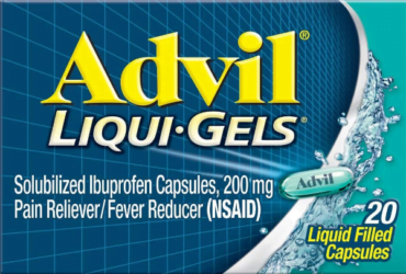 R912 Advil Ibuprofen Pain Reliever/Fever Reducer Liqui-Gels 20ct
