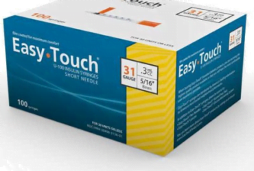 Easy Touch Syringe 3/10cc 31g 5/16 Length 8mm (831365), 100/box - 500/Case