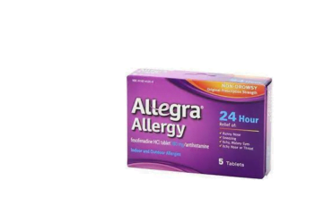 Allegra OTC 24HR 180mg Tablet 5ct