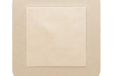 Molnlycke 295400 Foam Dressing Mepilex® Border 6 X 6 Inch With Border Waterproof Film Backing Silicone Adhesive Square Sterile