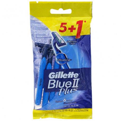 PM1860 Gillette Blue 2 Plus Razors Pack of 6 razors