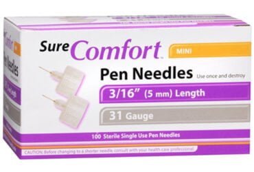 AMPN31631G Allison Pen Needle 31G 3/16 Length (5mm) Needle (24-1210)