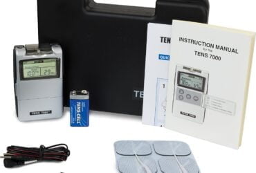 DT7202 Roscoe TENS 7000 Intensity7 5 Modes Silver Coating