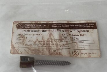 SPINEFRONTIER	PedFuse Remind LES Screw System  01-80132-40R