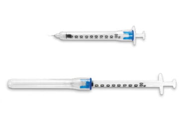825211 Easy Touch Safety Syringe 25g 1mL 25mm