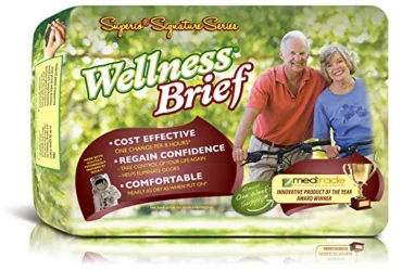 UNIWELLMED Unique Wellness Briefs Medium 3×20 (60/Cs) (3131)