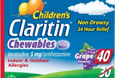 R581 Claritin Children’s Grape Chewable tab 20’s