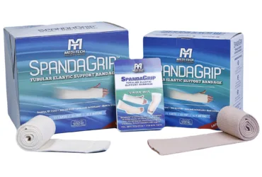 SAG13114 Medi-Tech Spandagrip Support Bandage Medium Knees, Pack of 2