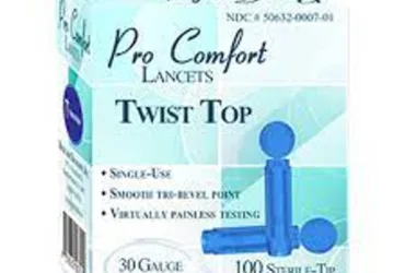7010 ProComfort Twist Top 30G Lancet | Health Supply 770