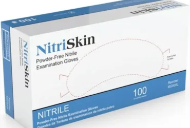 MG500S Nitriskin Nitrile Gloves Small Box/100