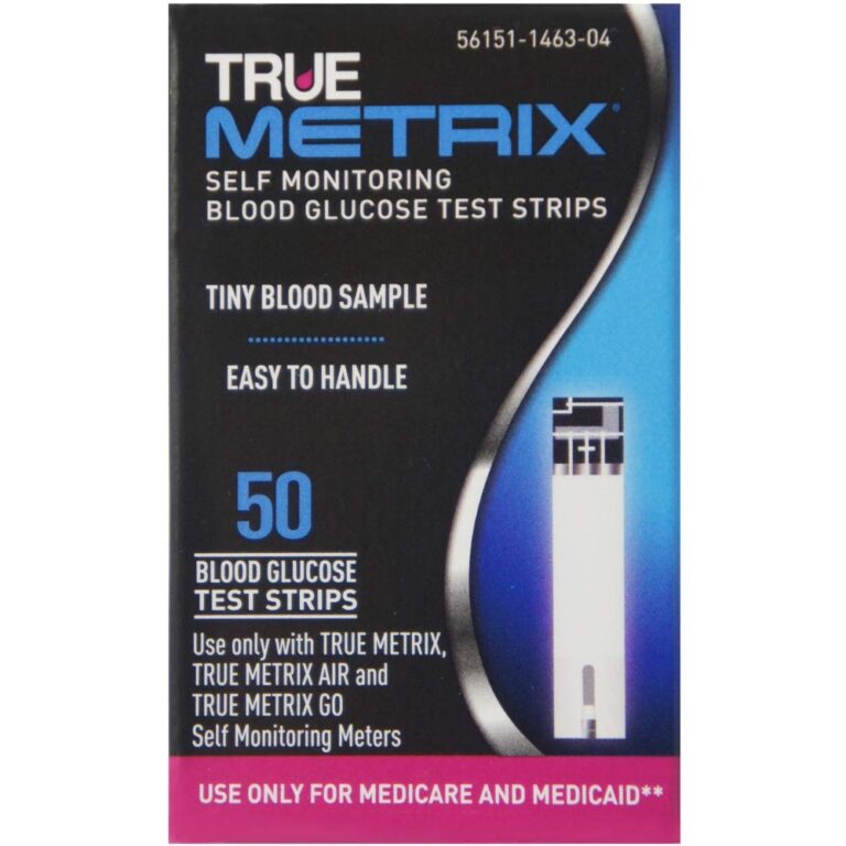 TRUMETMED50 Nipro True Metrix Medicare/Medicaid 50