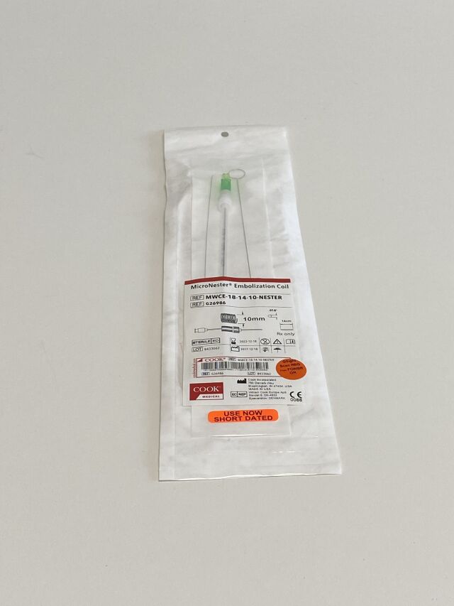 COOK MEDICAL G26986 MicroNester Embolization Coil