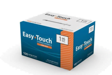 Easy Touch 831030 LuerLock Syringe Barrel Uni-Slip