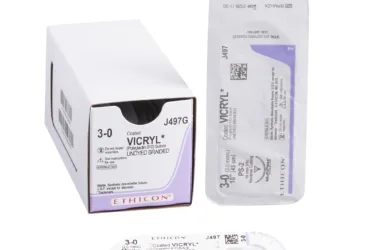 J & J HEALTHCARE	J497G	SUTURE, VICRYL UD BR CT 3-0  18" PS2 (12/BX)