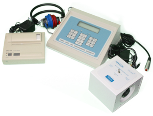 318089 AMBCO ELECTRONIC 2500-PKG AUDIOMETER PKG, W/PRINTER/PAPER/OTO-CHK - Image 1