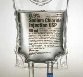 BAXTER 2B1308 SOD CHL, SOL 0.9% 50ML (96/PK)